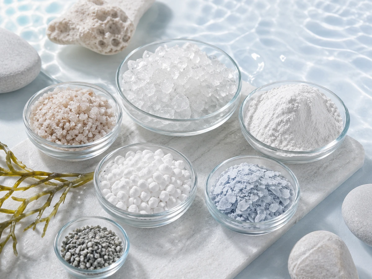 Marine mineral formula inspired visual for Aquathrive LX ingredients section